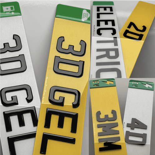 EV Number Plates
