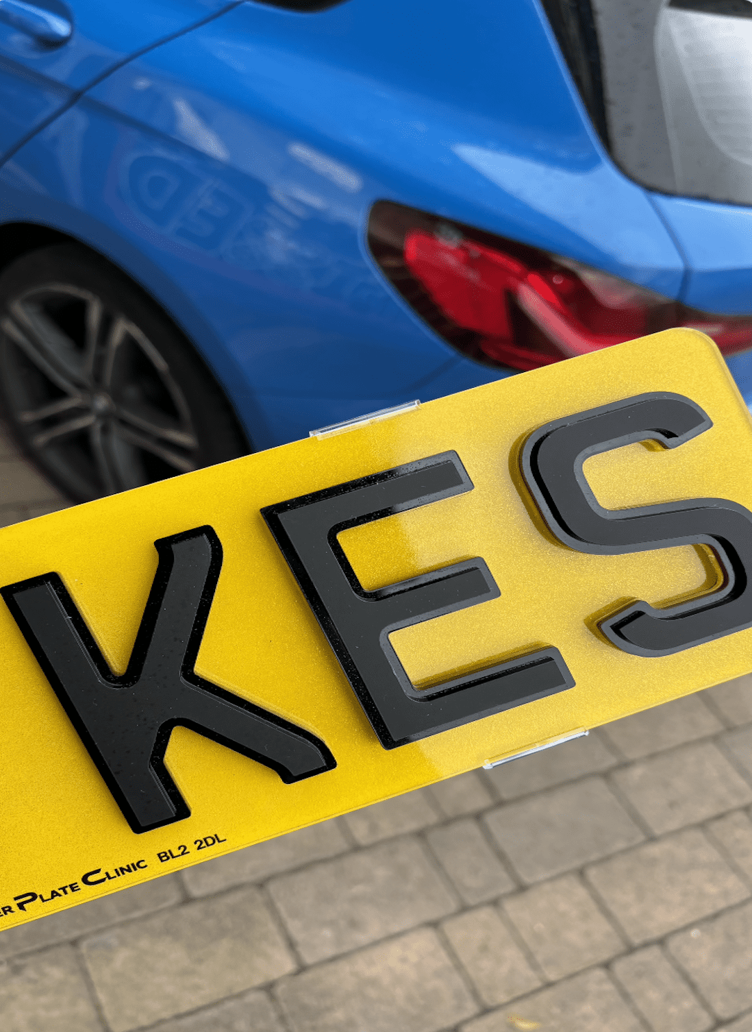 Short Number Plate Holder - Image 2