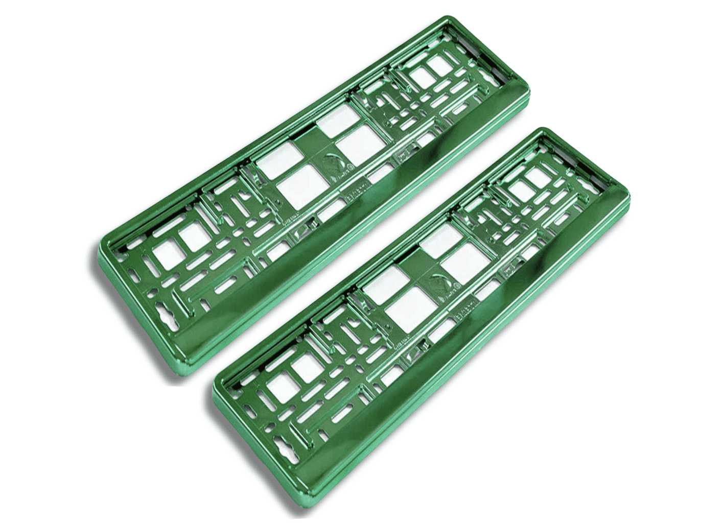 GREEN SET NUMBER PLATE HOLDER